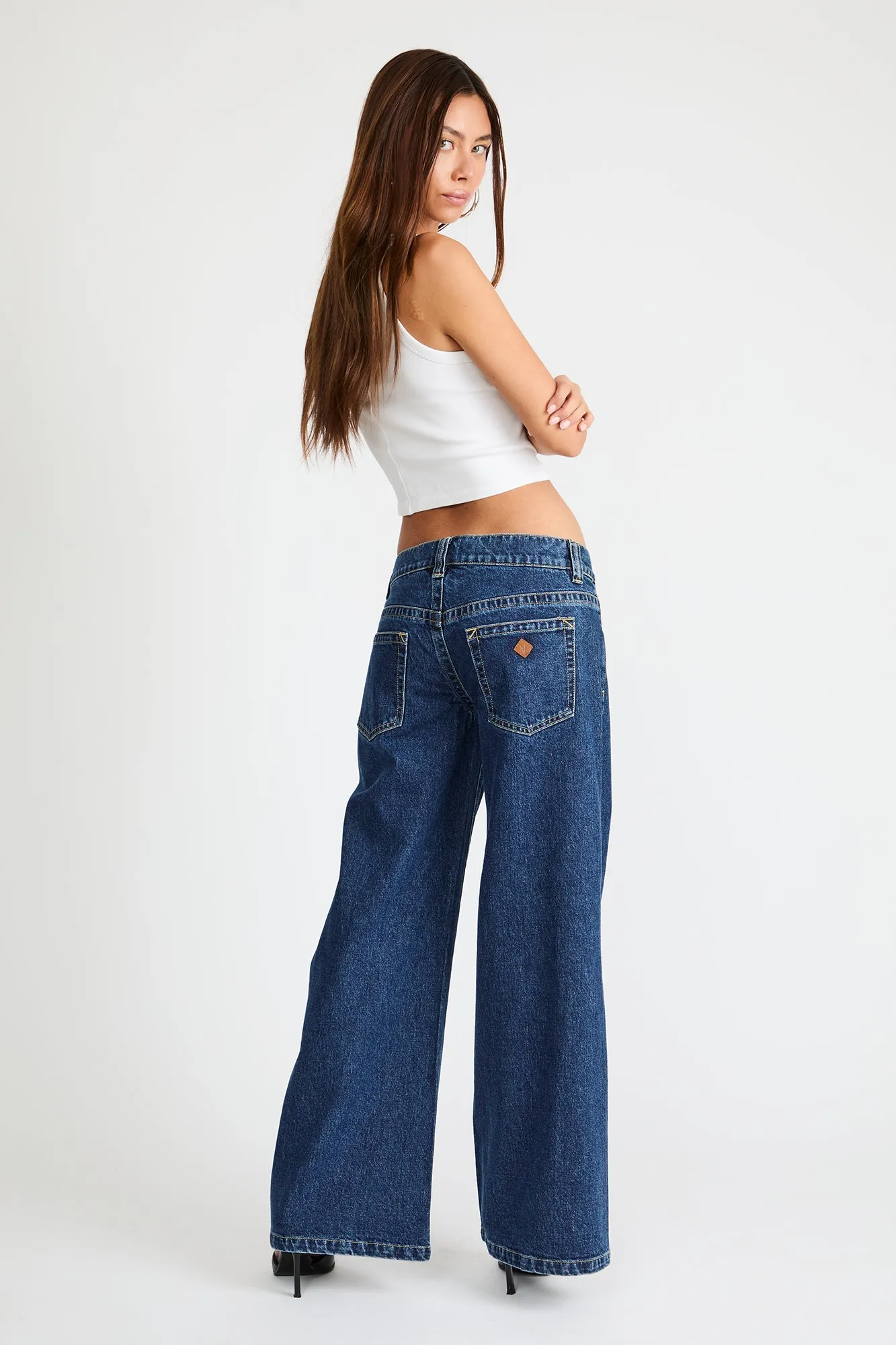 00 Wide Tara Blue Denim - Image 5