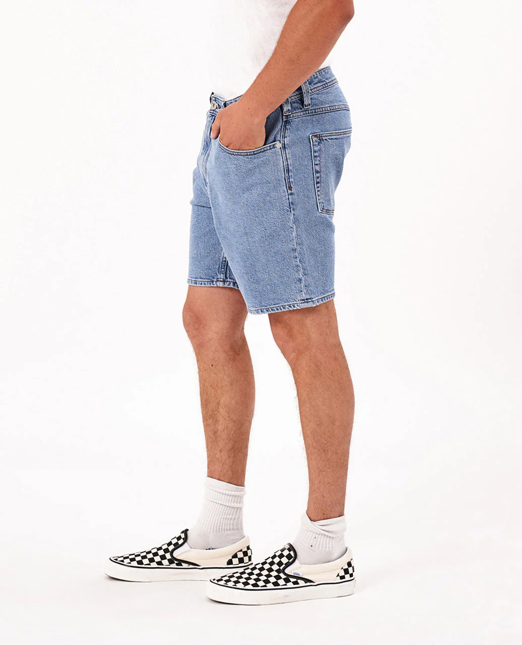 A2 Slim Simon Denim Short - Image 3