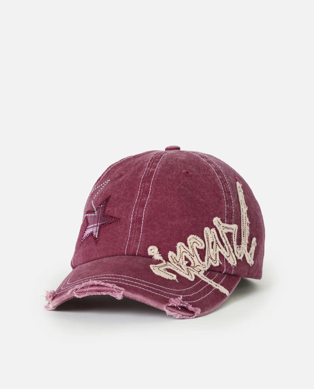 Archive Script Distressed Cap - Image 2