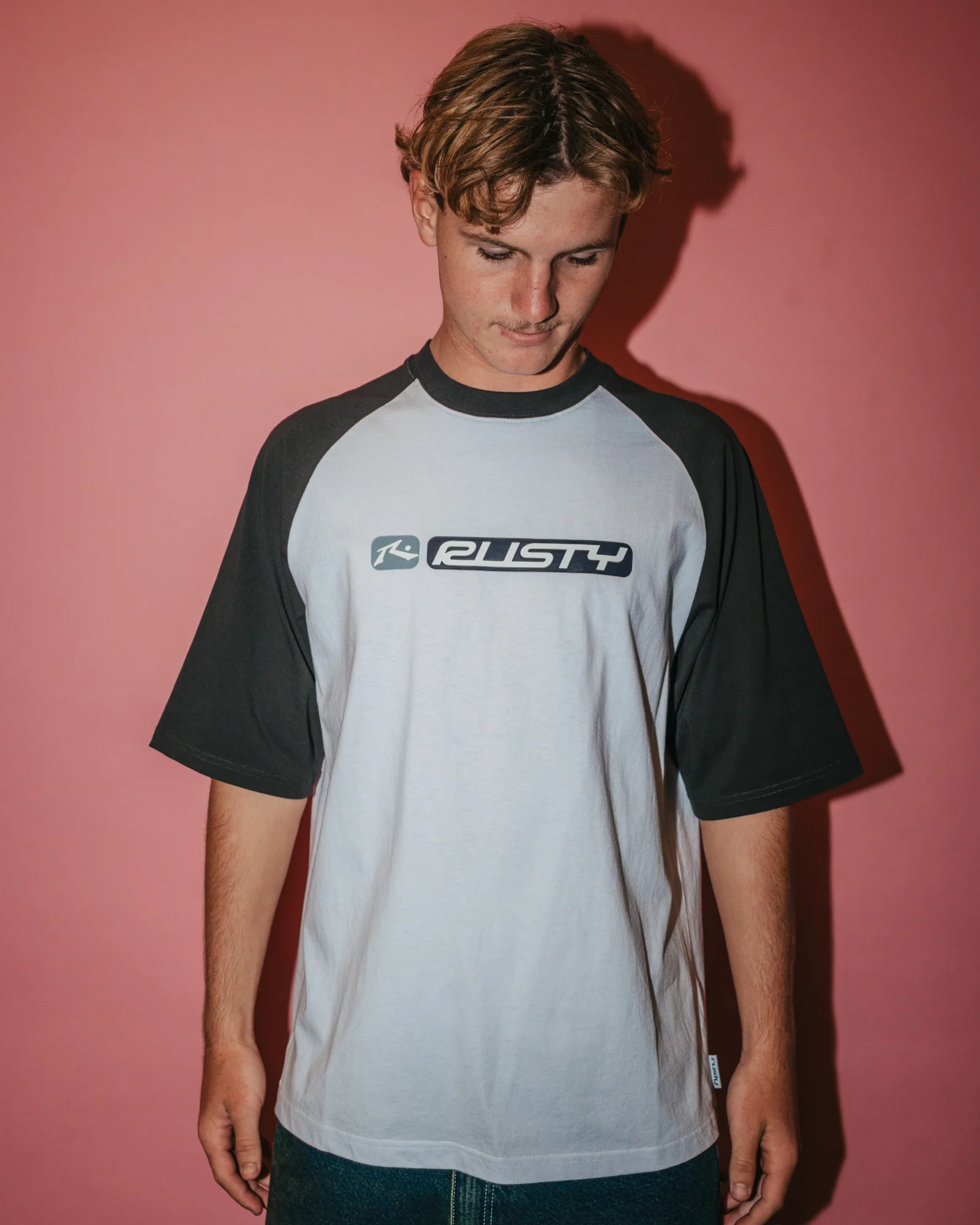 Bubble Raglan Short Sleeve Tee