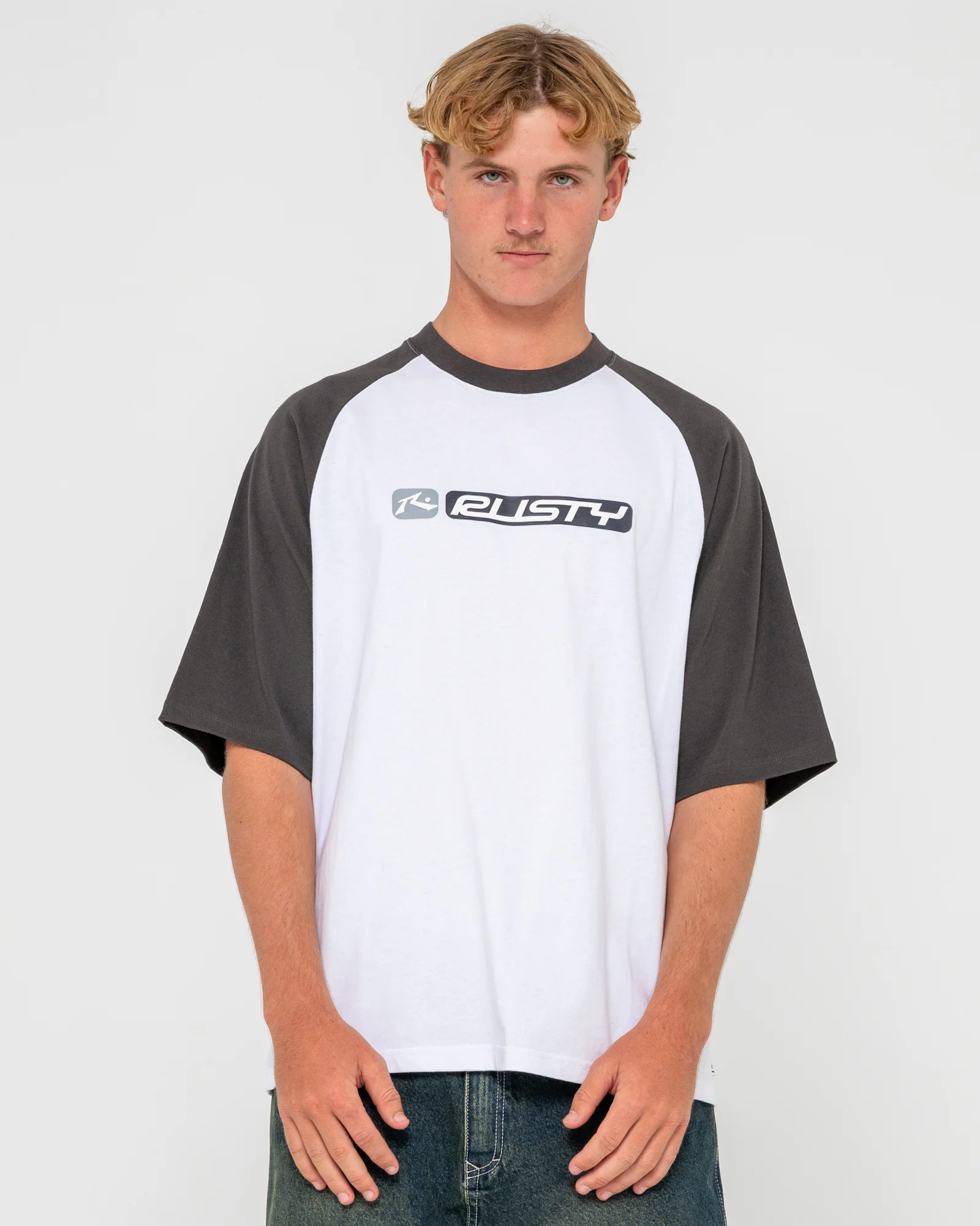 Bubble Raglan Short Sleeve Tee - Image 2