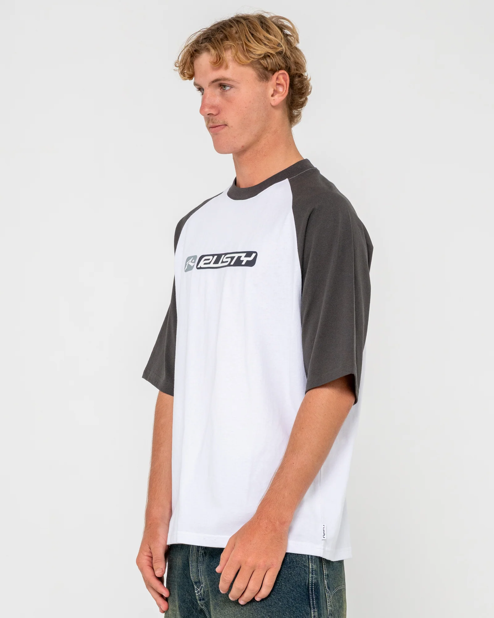 Bubble Raglan Short Sleeve Tee - Image 3