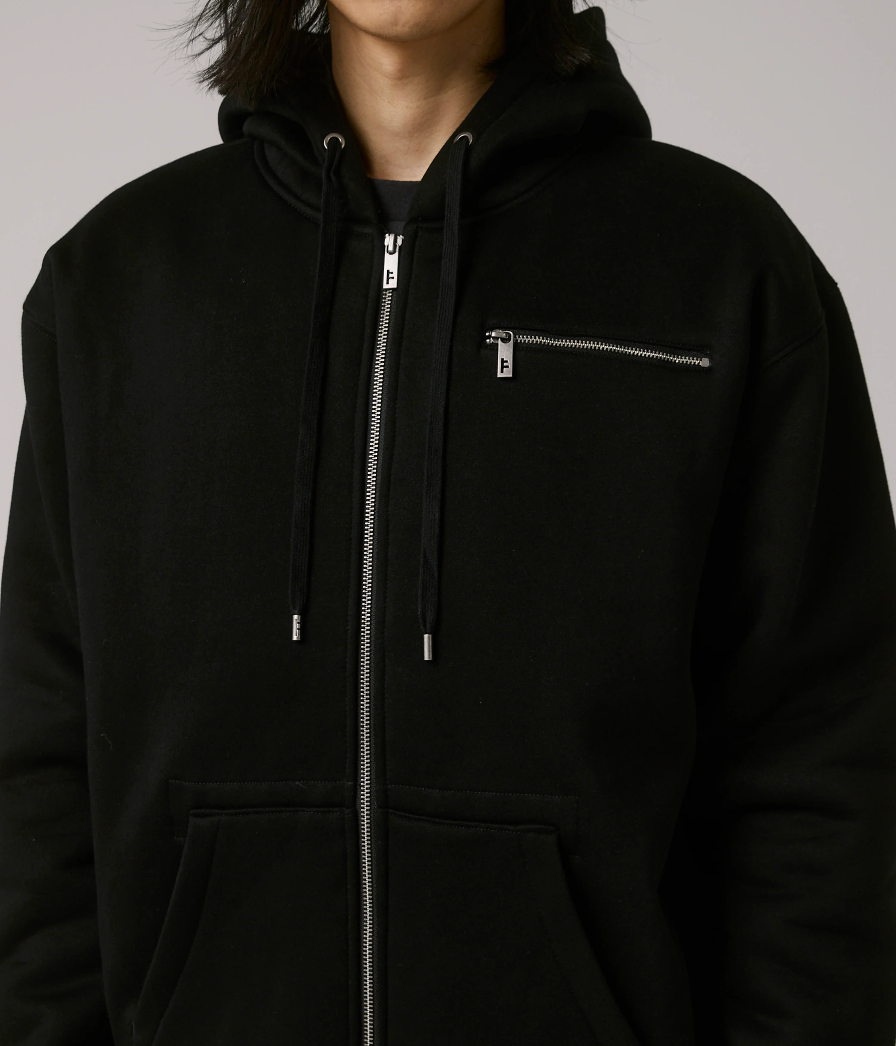 CA Lined Zip Through Hoodie - Image 6