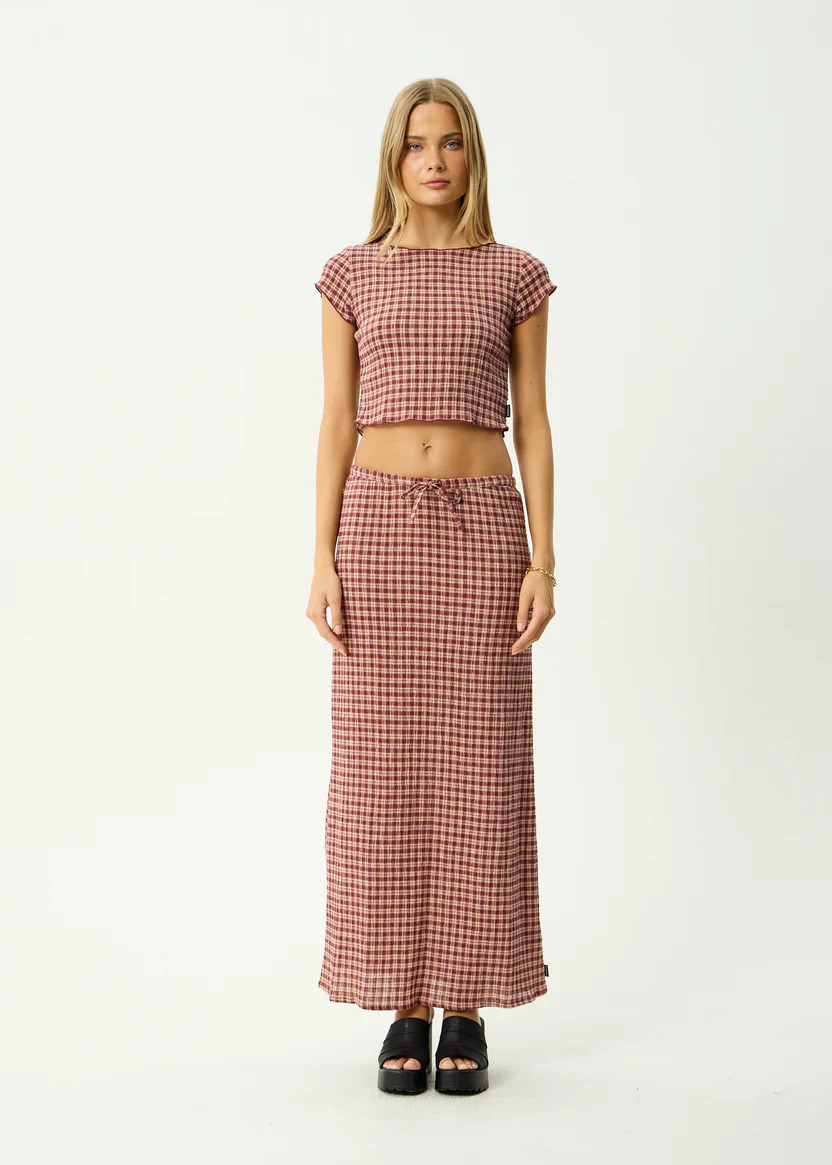 Capricorn - Hemp Seersker Maxi Skrt - Image 5