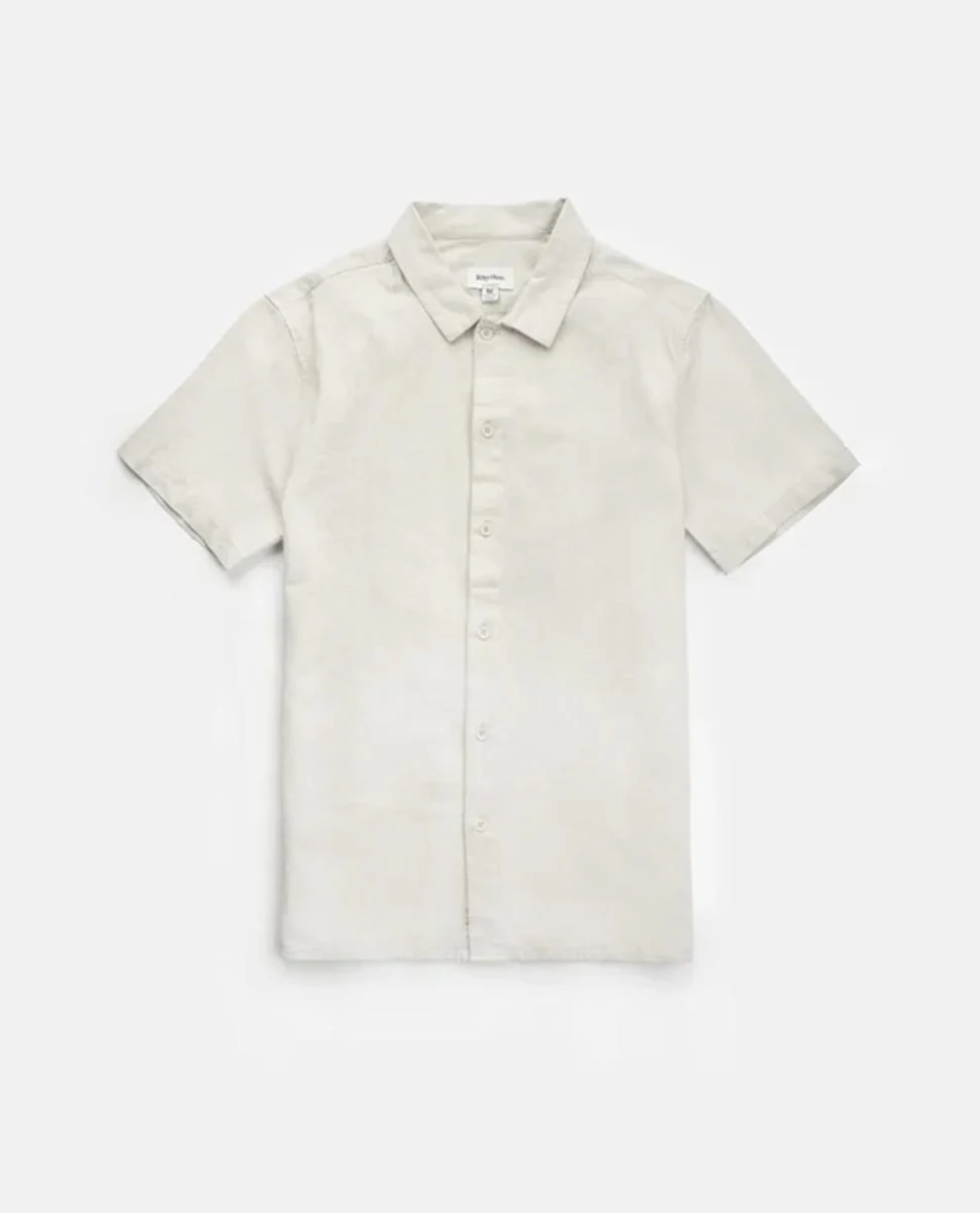 Classic Linen Short Sleeve Shirt - Image 5