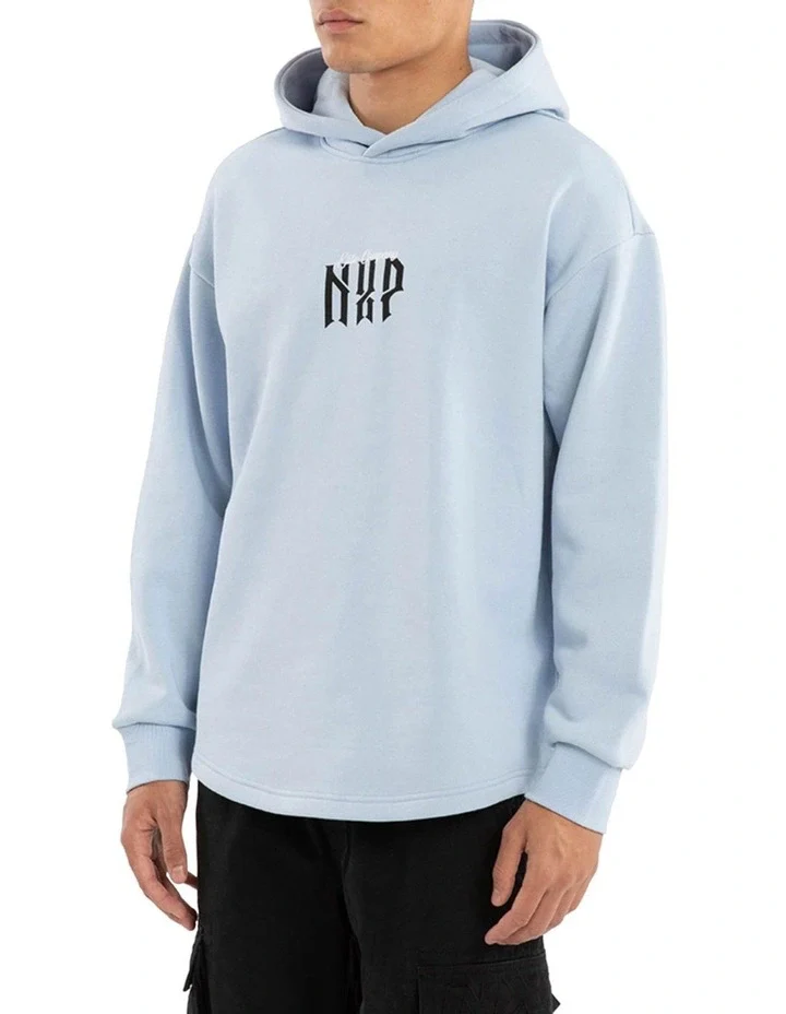 Dominate Relaxed Curved Hoodie - Image 3