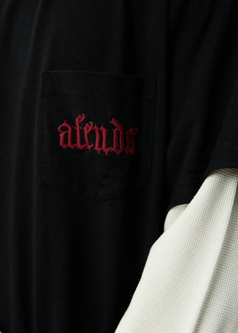 Drop Zone Layered Waffle Long Sleeve Tee - Image 4