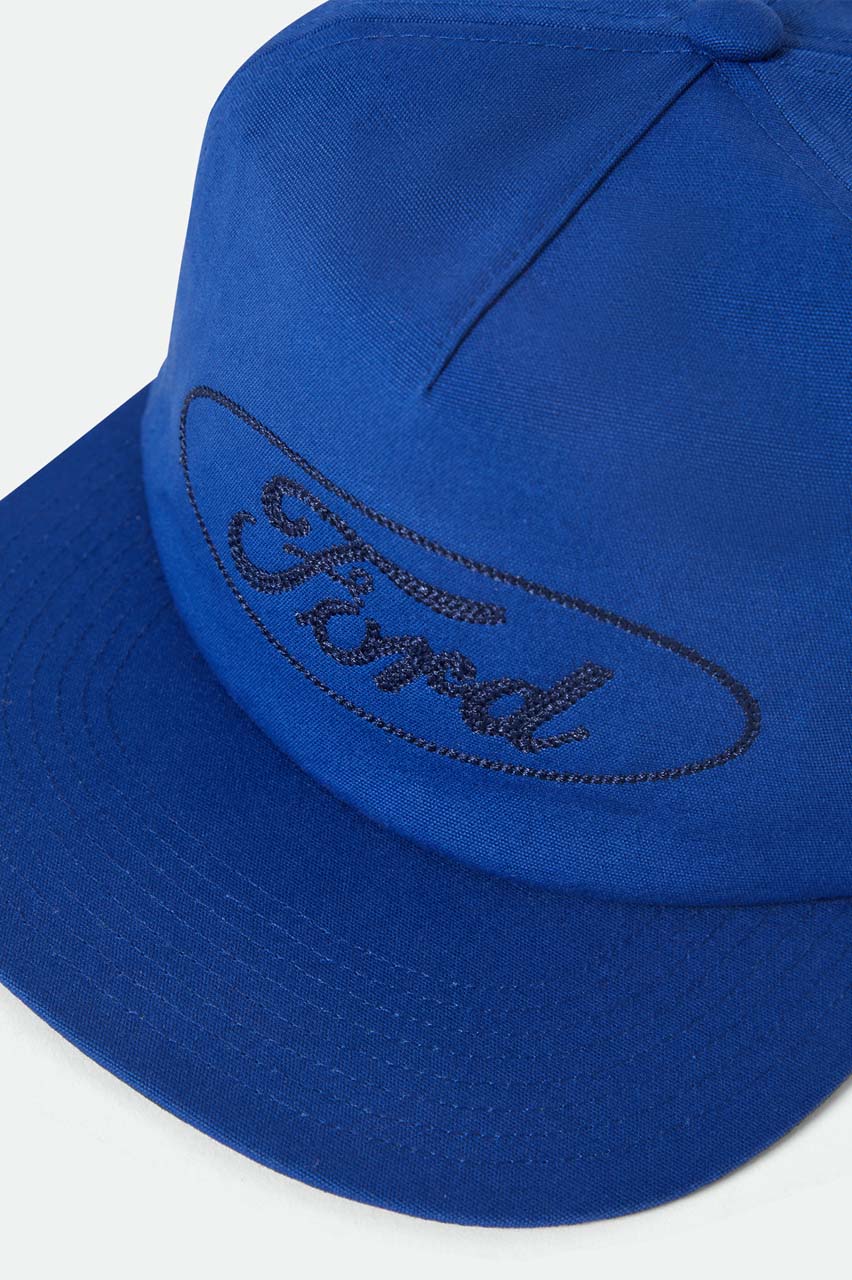 Brixton x Ford Ford Number One Snapback Cap - Image 3