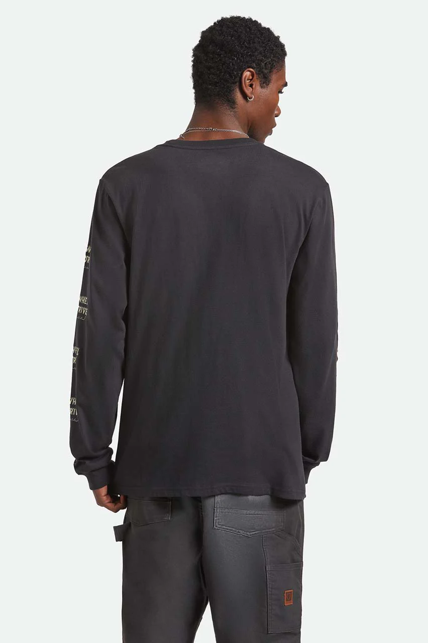 Brixton x Ford Mud Mara Long Sleeve - Image 3