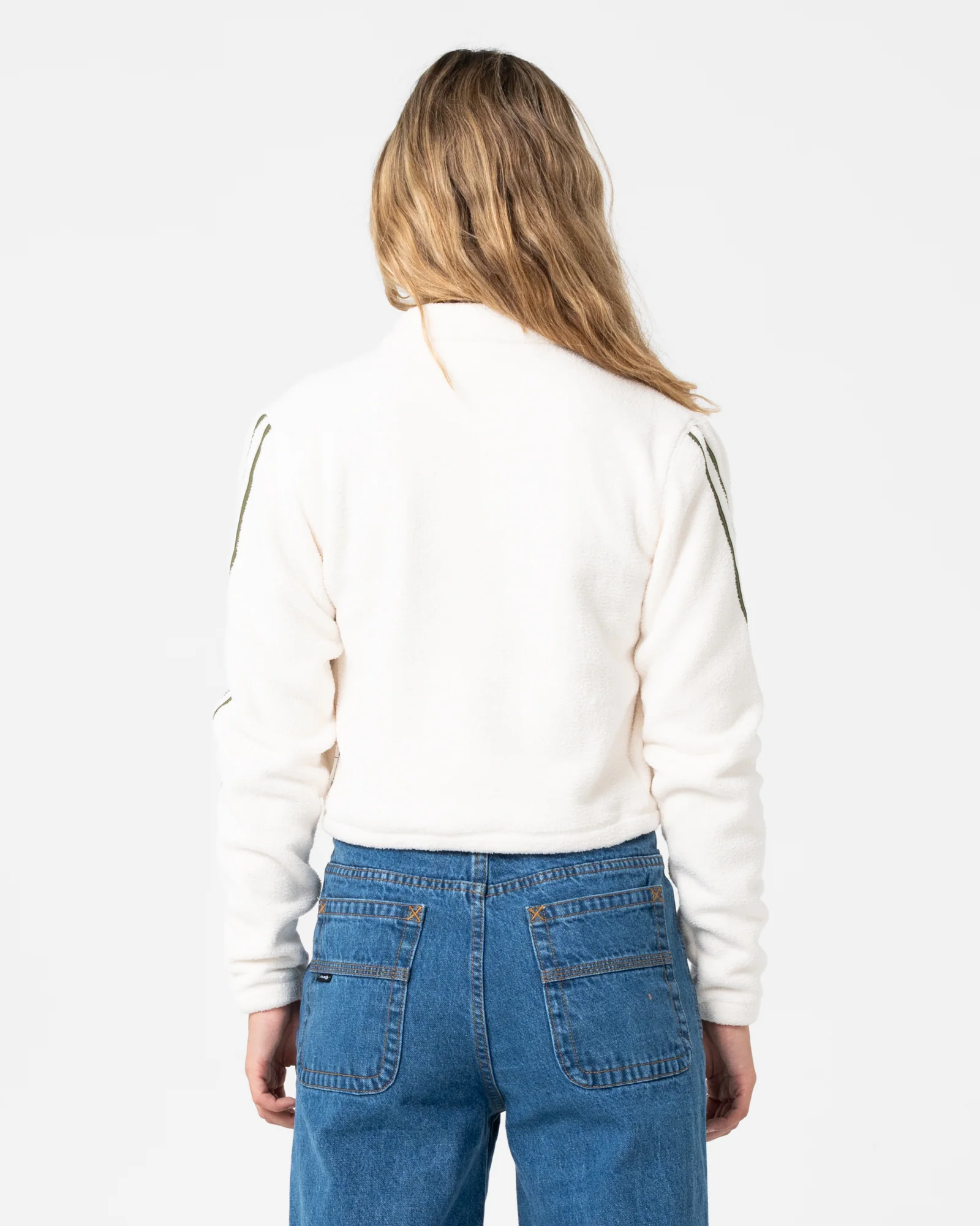 Freeway Crop Zip Through Polar Fleece - Image 6