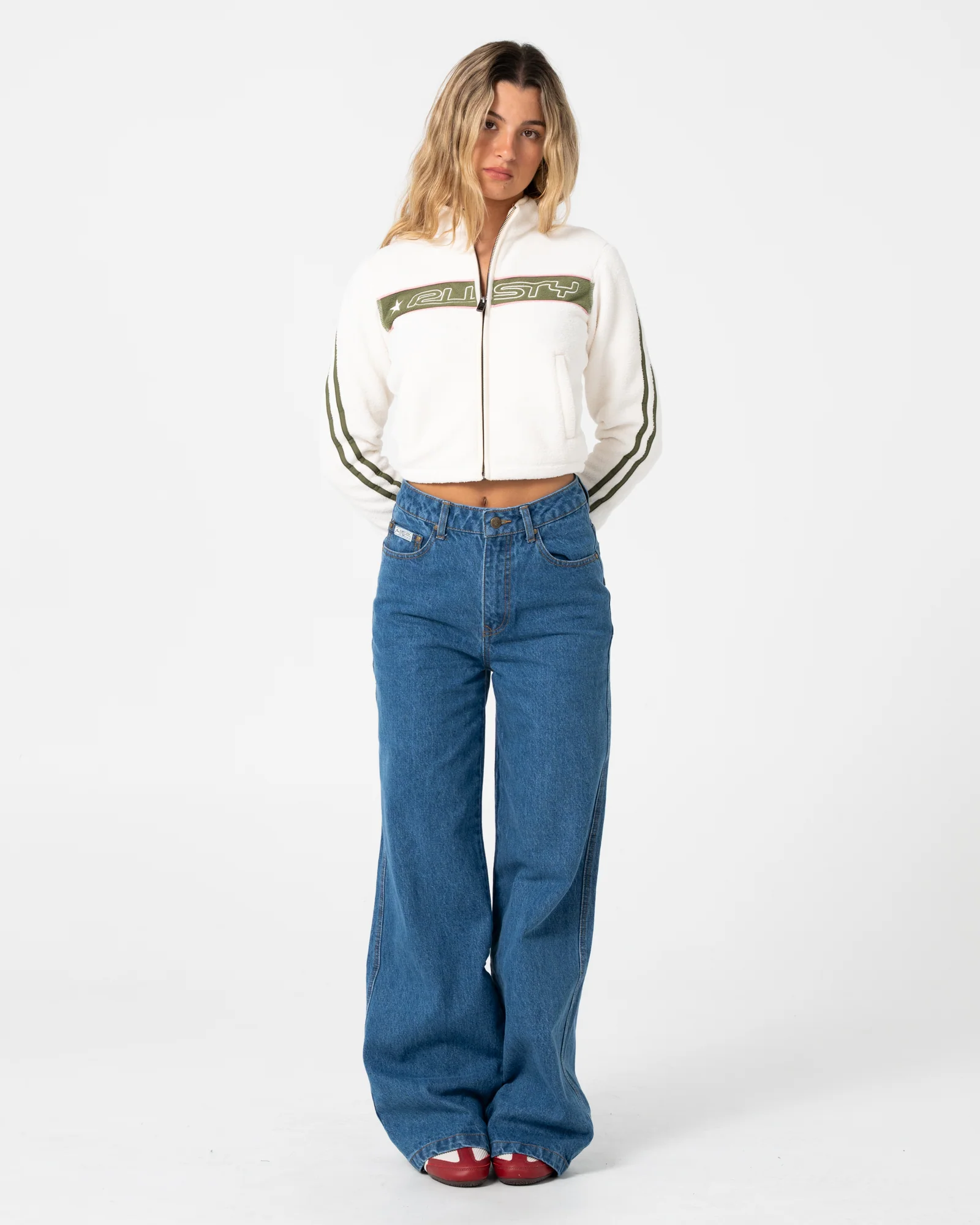 Freeway Crop Zip Through Polar Fleece - Image 7