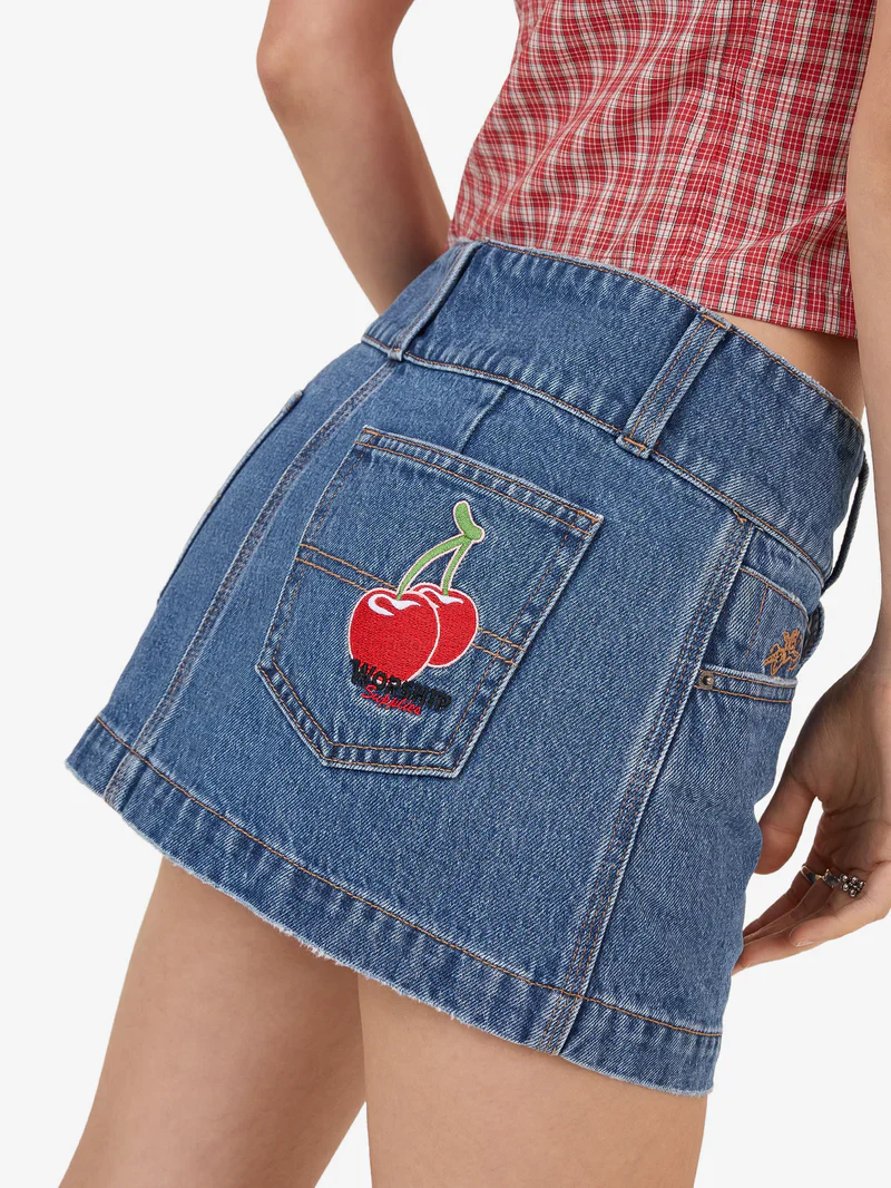Glazed And Confused Micro Skirt - Image 3