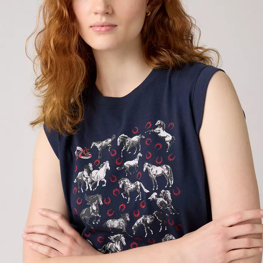 Graphic Boxy Tank Top - Image 5
