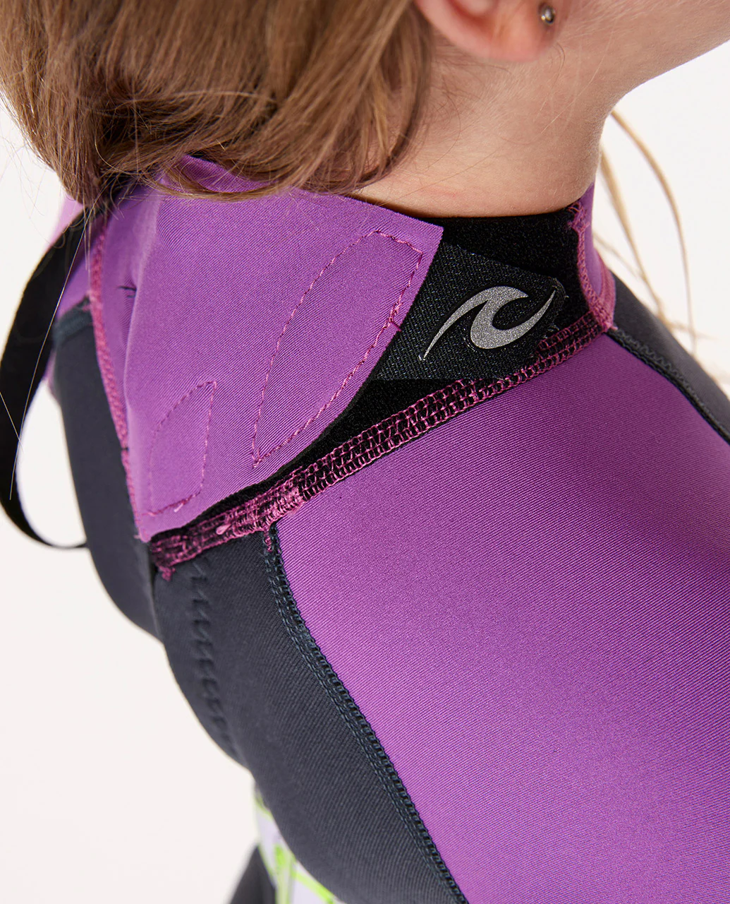 Kids Grom Omega Back Zip Springsuit - Image 5