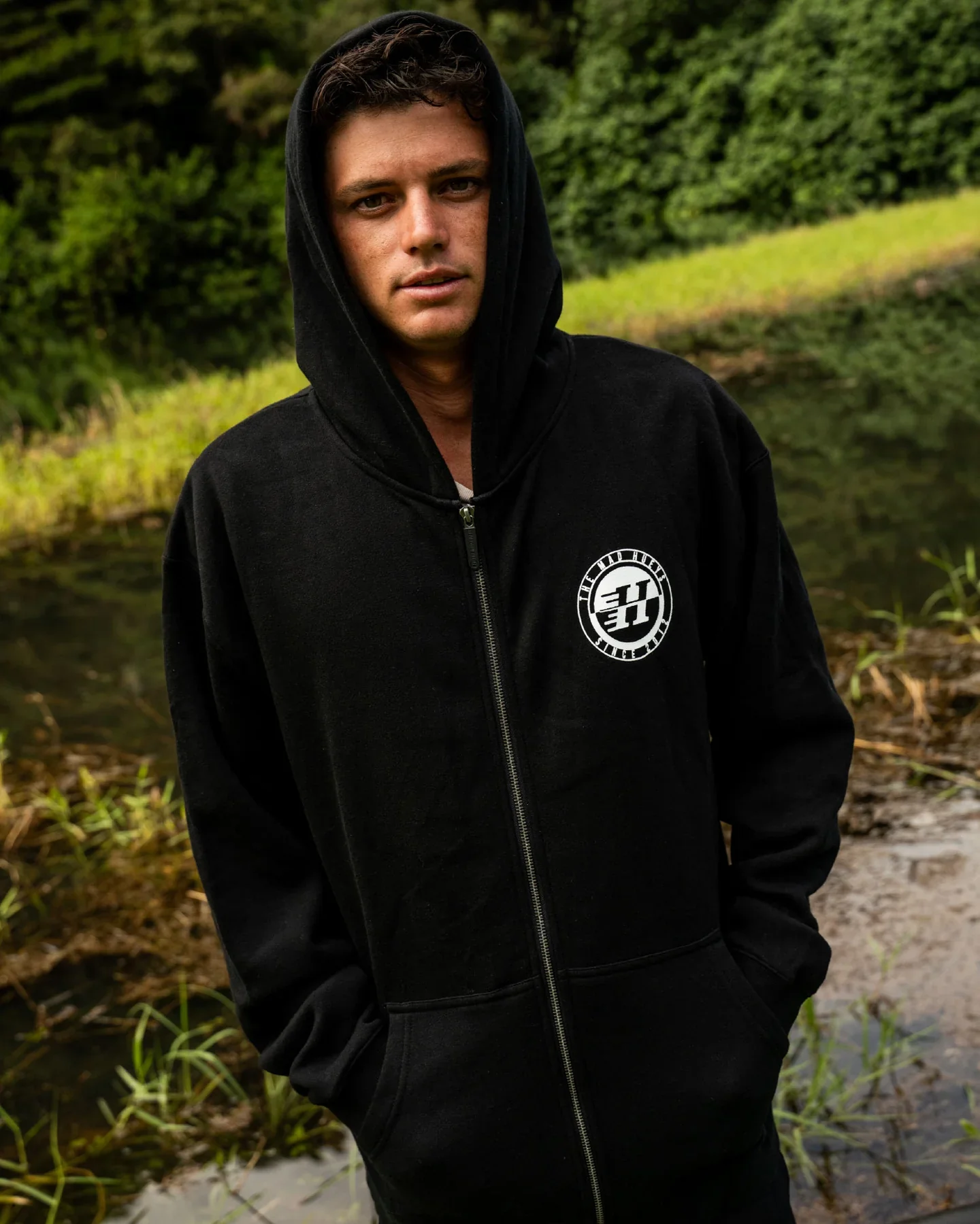 H Series Split Zip Hoodie - Image 2