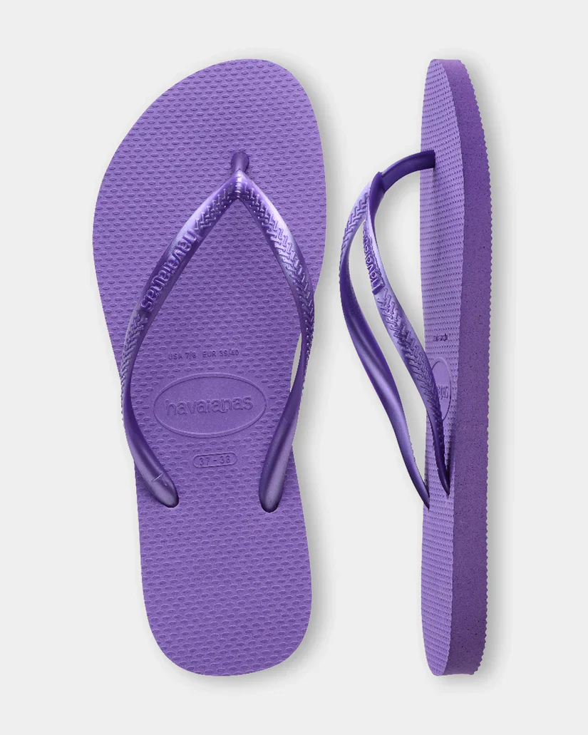 Kids Slim Metallic Thongs - Image 2