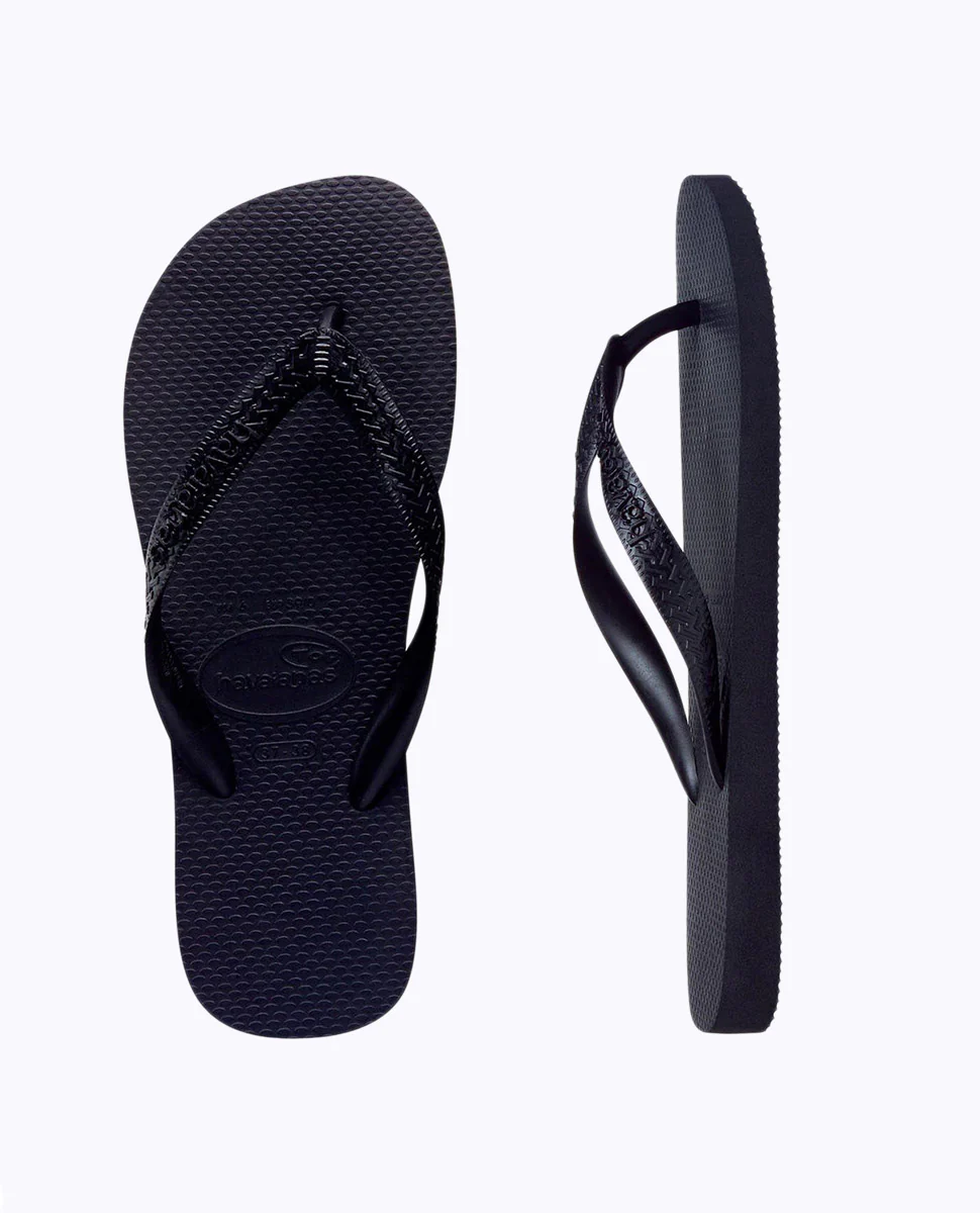 Kids Top Black Thongs - Image 3