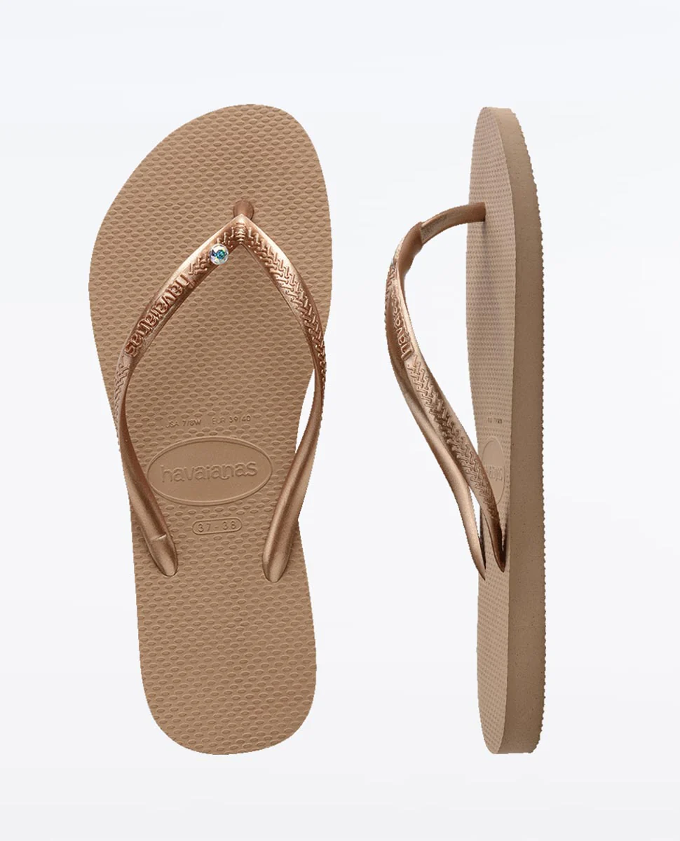 Havaianas Slim Crystal Thongs - Image 3