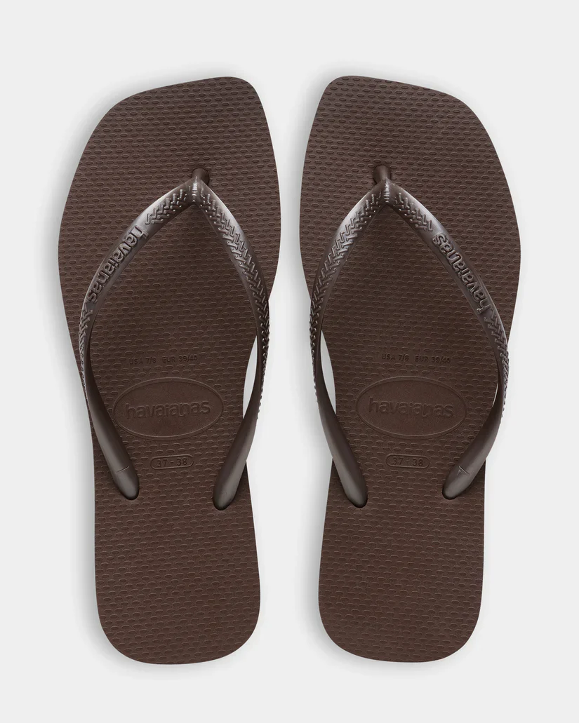 Slim Square Thongs