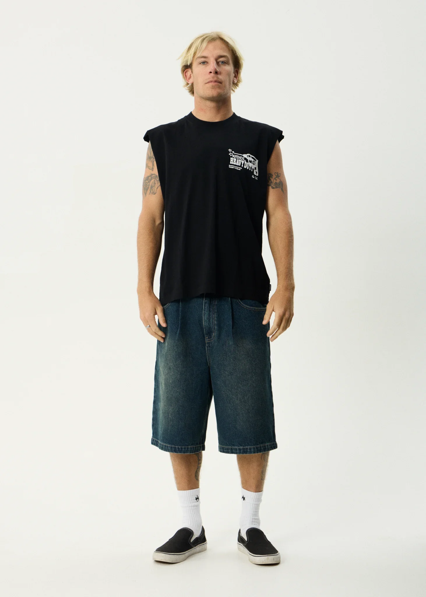 Heavy Duty Sleeveless Tee - Image 8