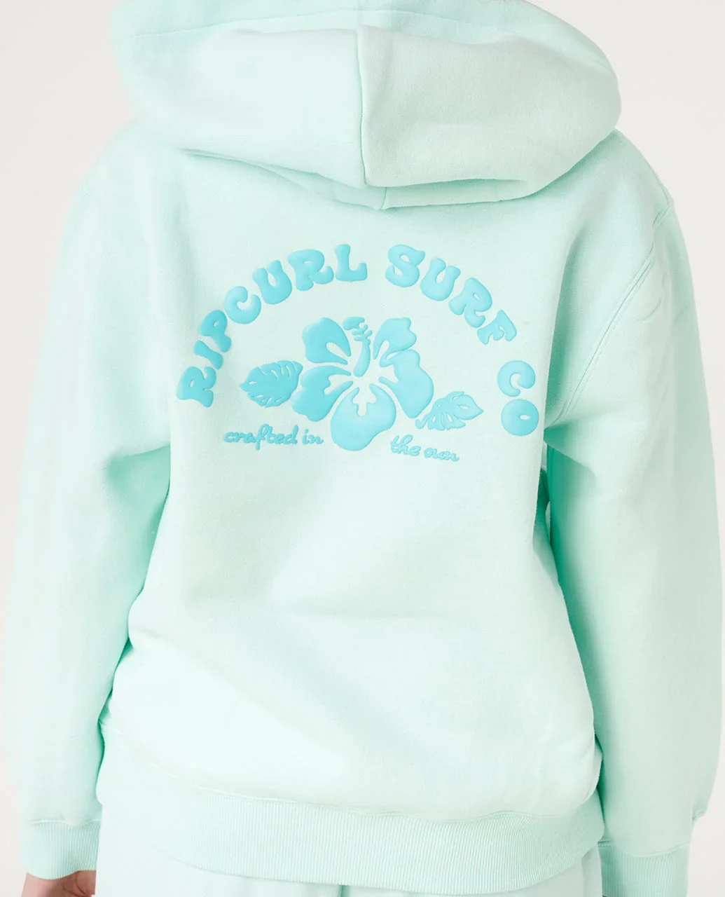 Kids Hibiscus Heat Logo Hood - Image 5