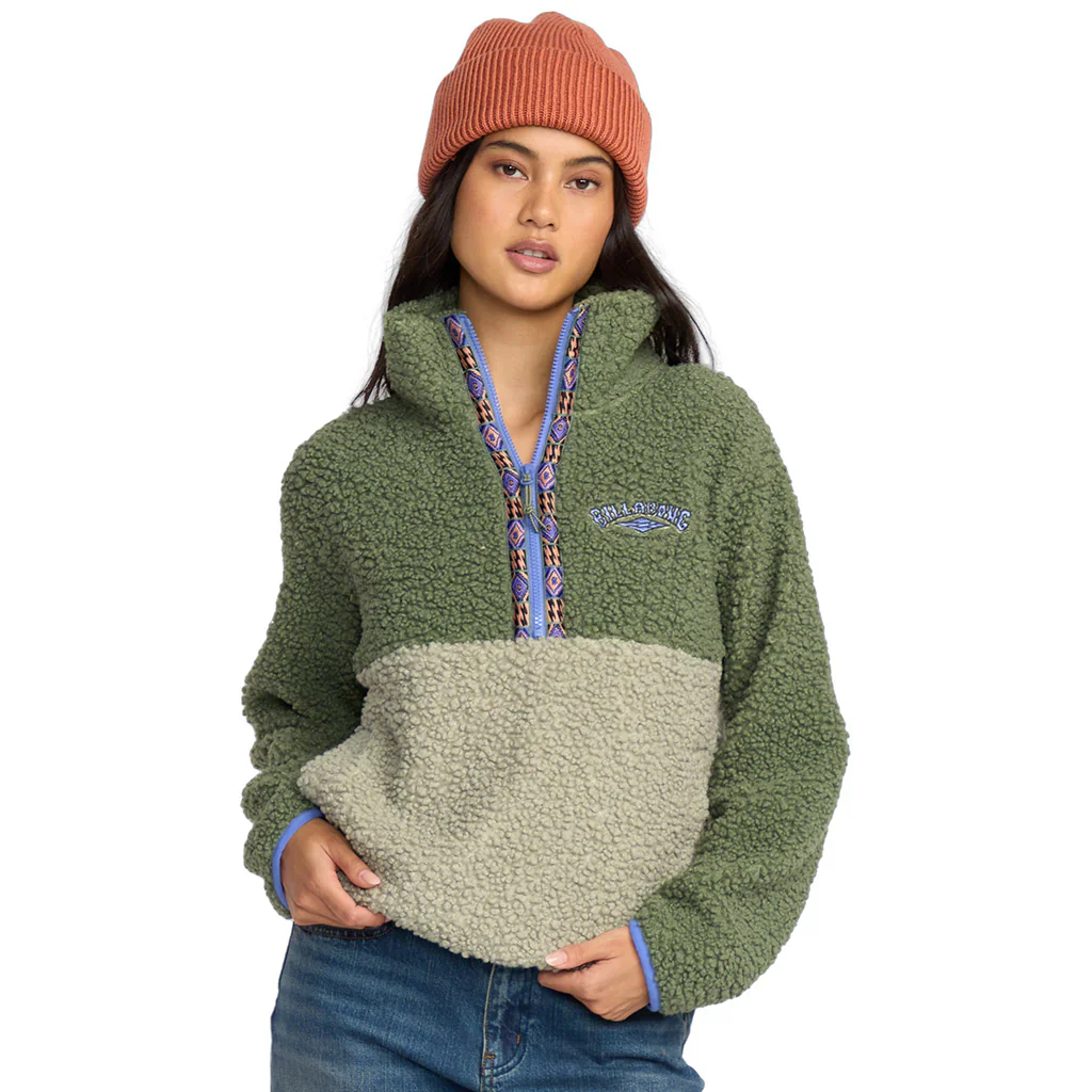 Horizon Mock Neck Half Zip Fleece - Image 2