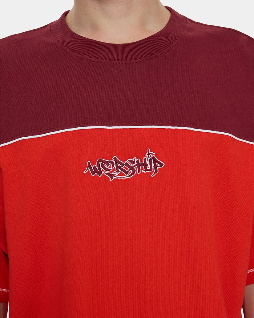 Hot Gossip Oversized Panel Tee - Image 4