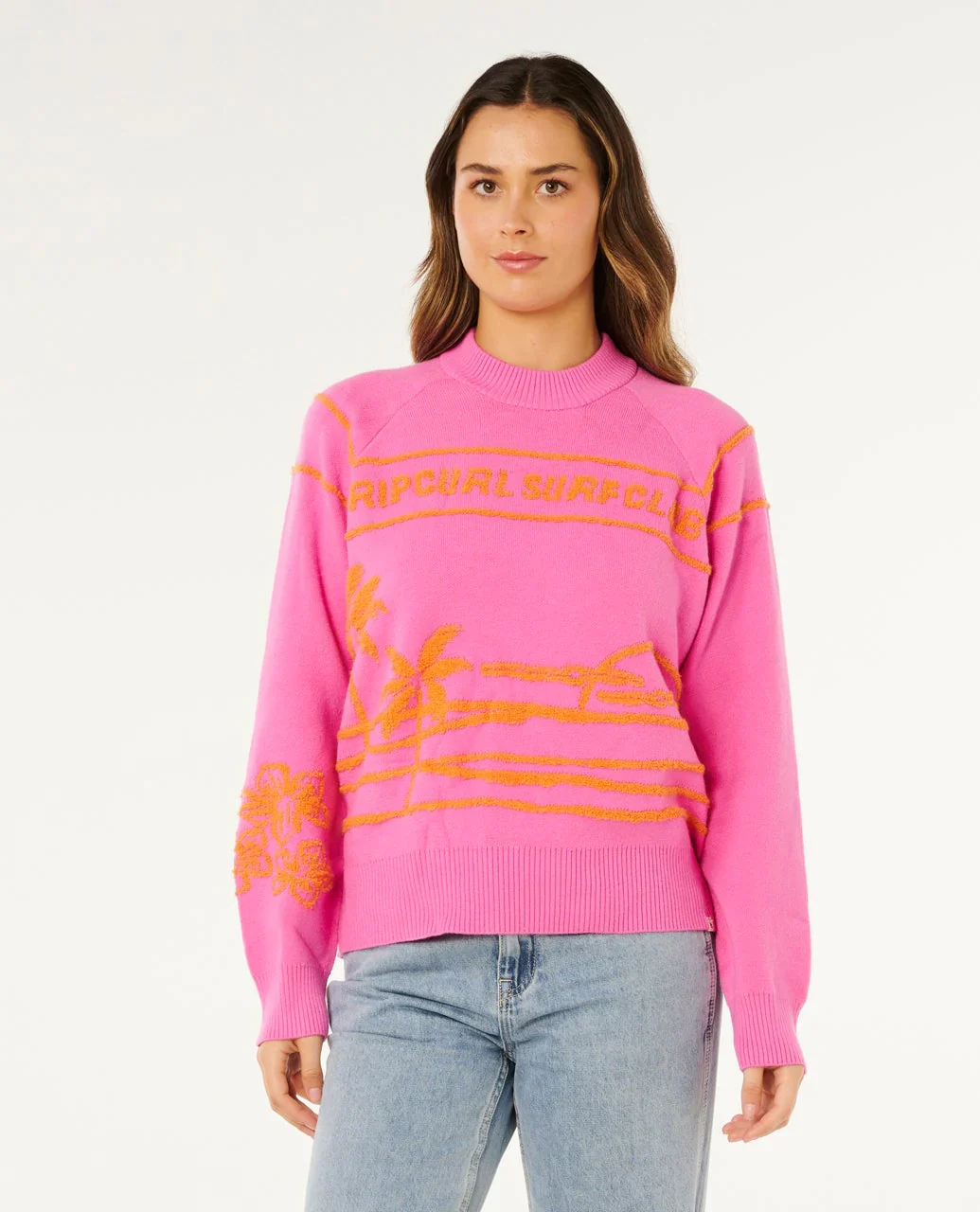 Hotel Malibu Jacquard Crew - Image 2