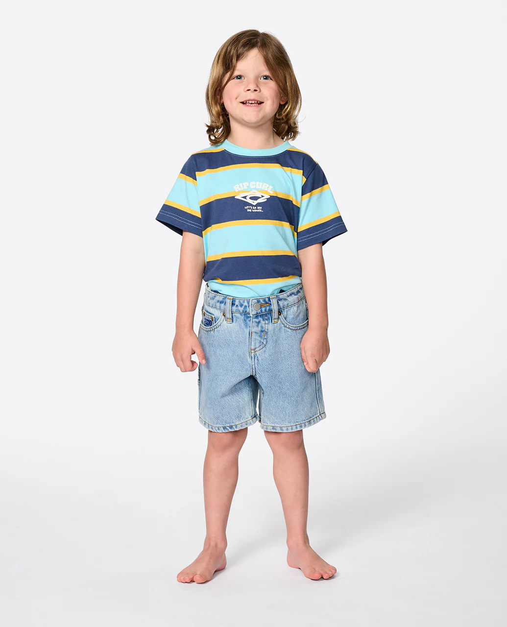 Kids Hyped Up Denim Short - Image 3