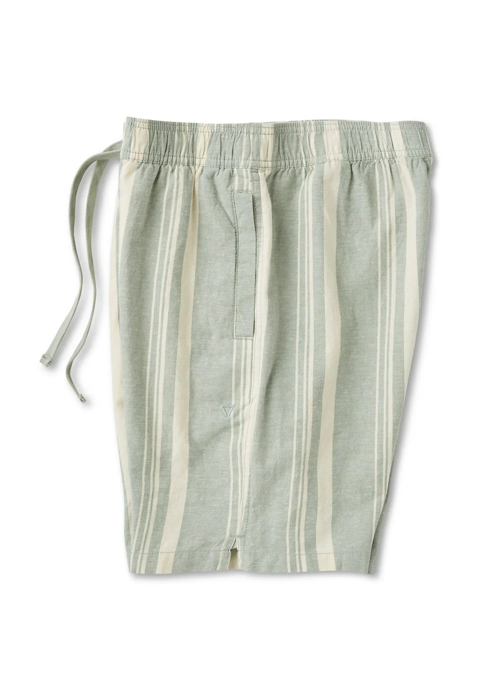 J. Linen Stripe Elastic 18' Walkshort - Image 4