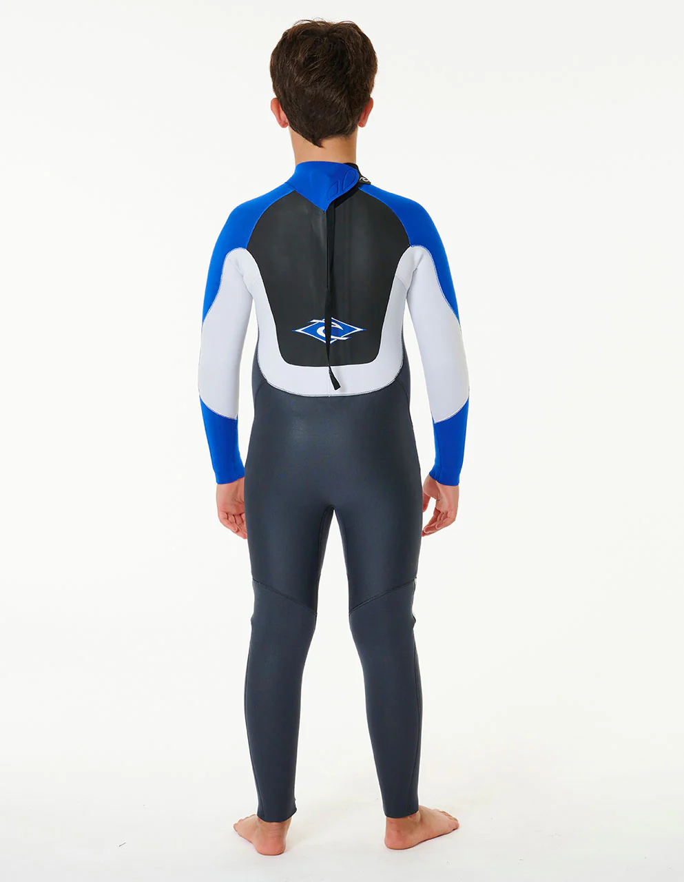 Kids Omega 3/2 Back Zip Wetsuit Steamer - Image 3