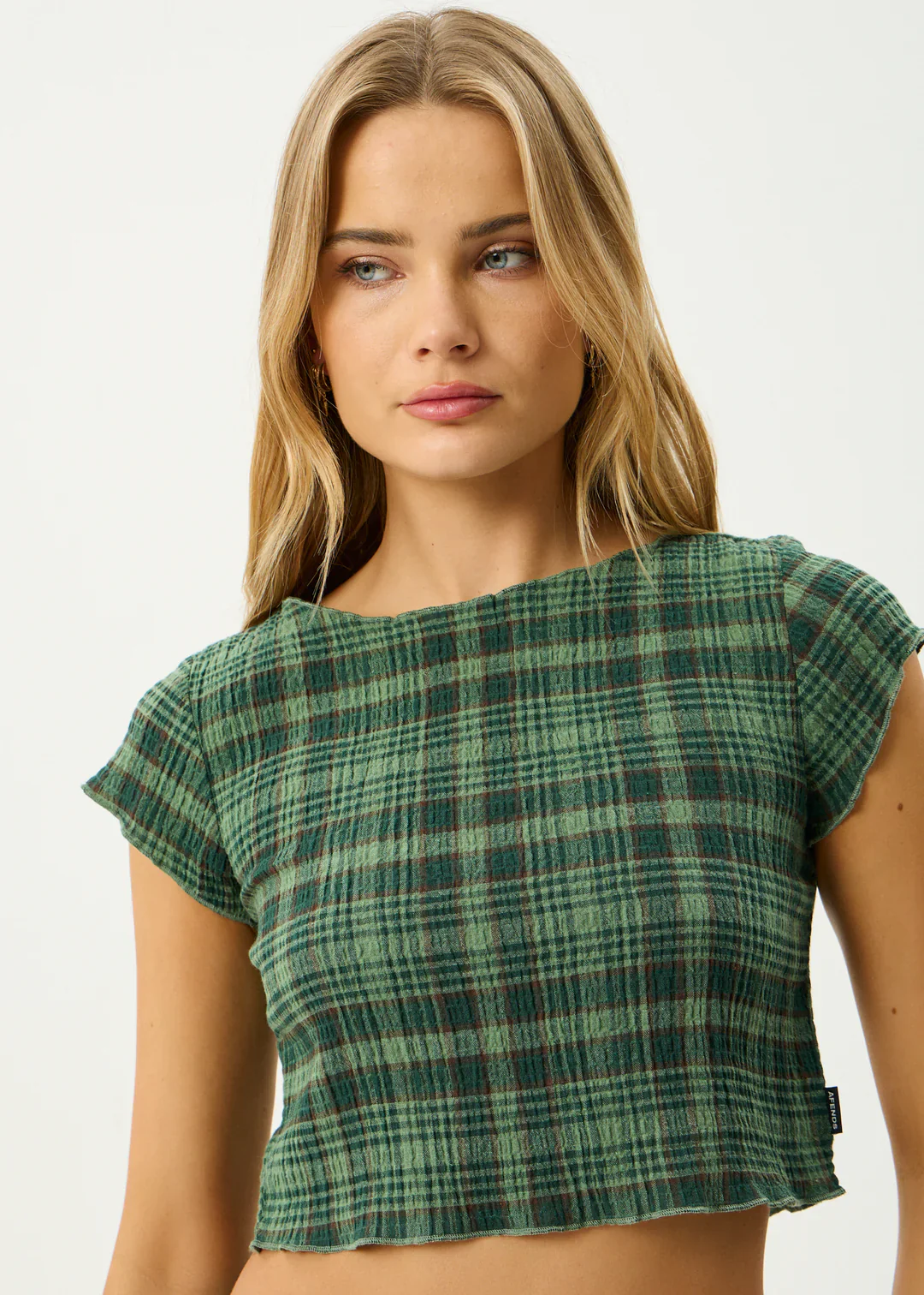 Lonnie Hemp Seer Sucker Top - Image 3