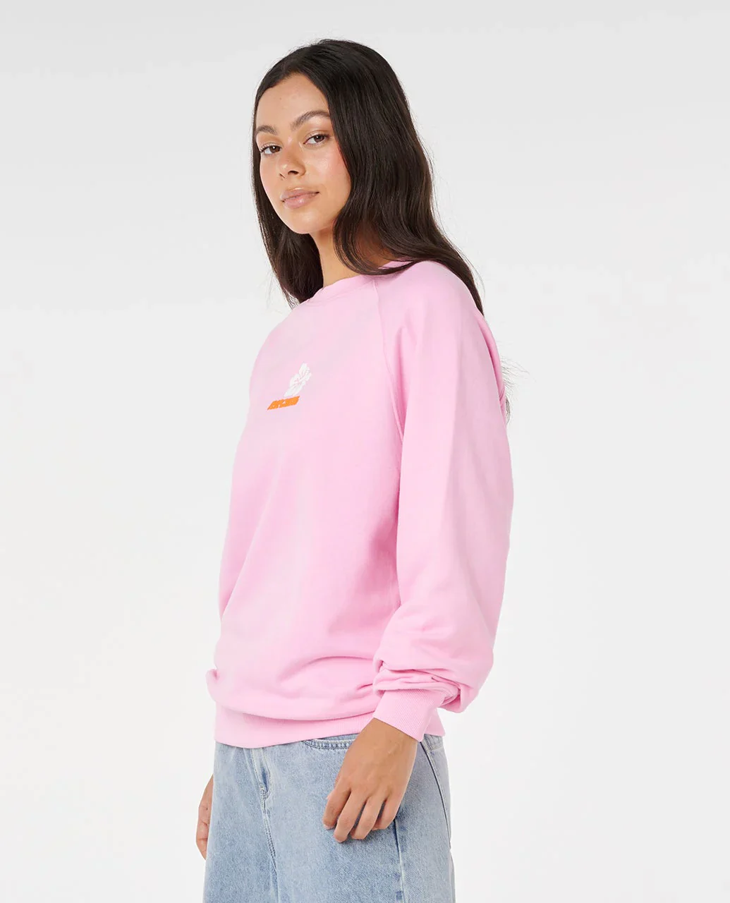 Luxe Surf Raglan Relaxed Crew - Image 2