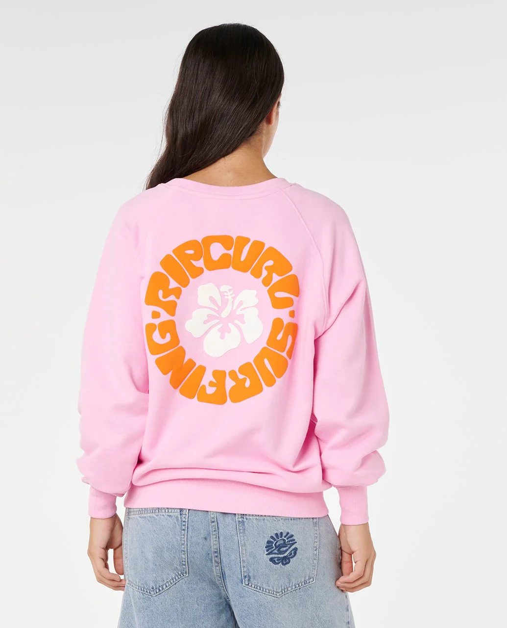 Luxe Surf Raglan Relaxed Crew - Image 3