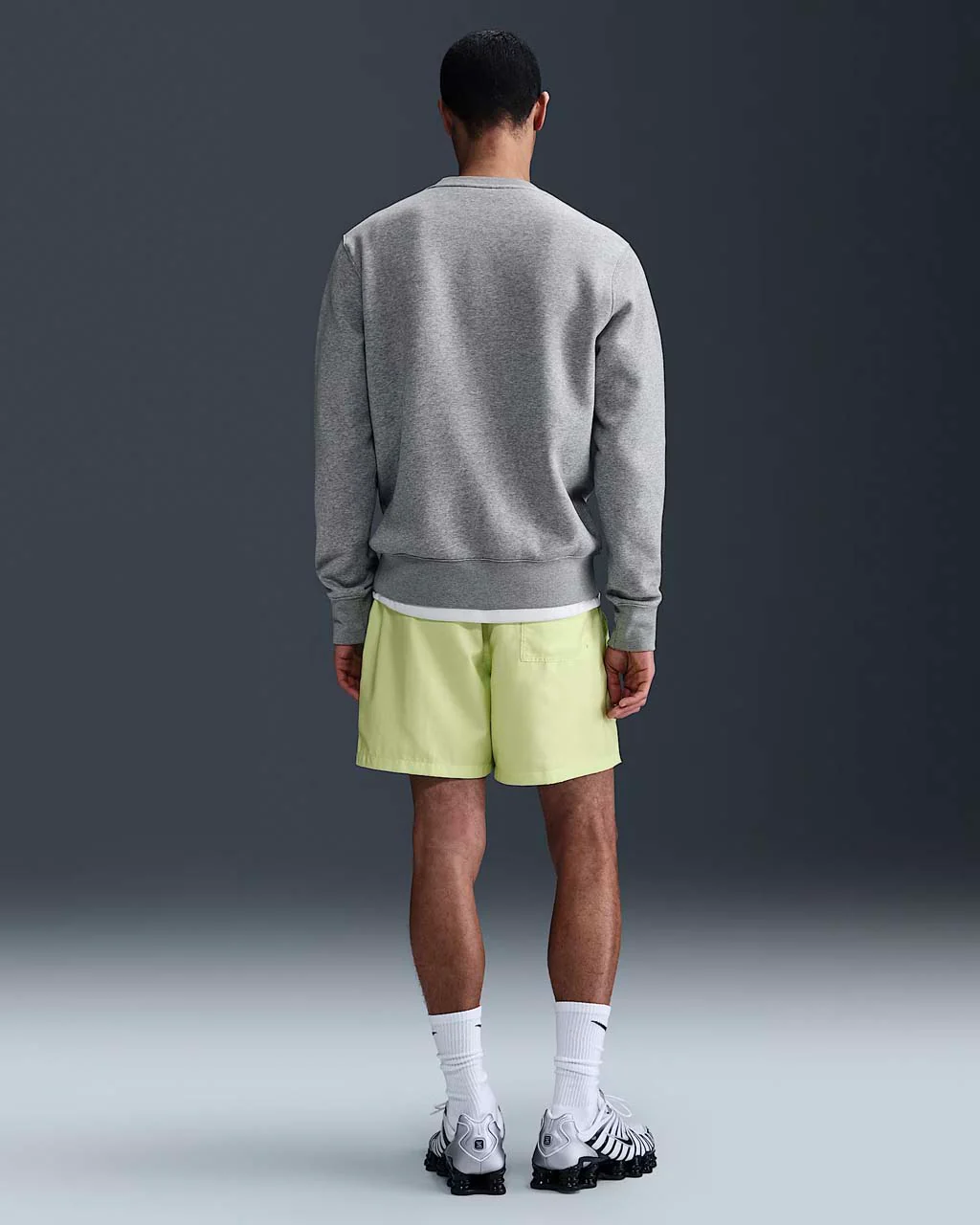 Nike Club Men's Fleece Crew - Image 2