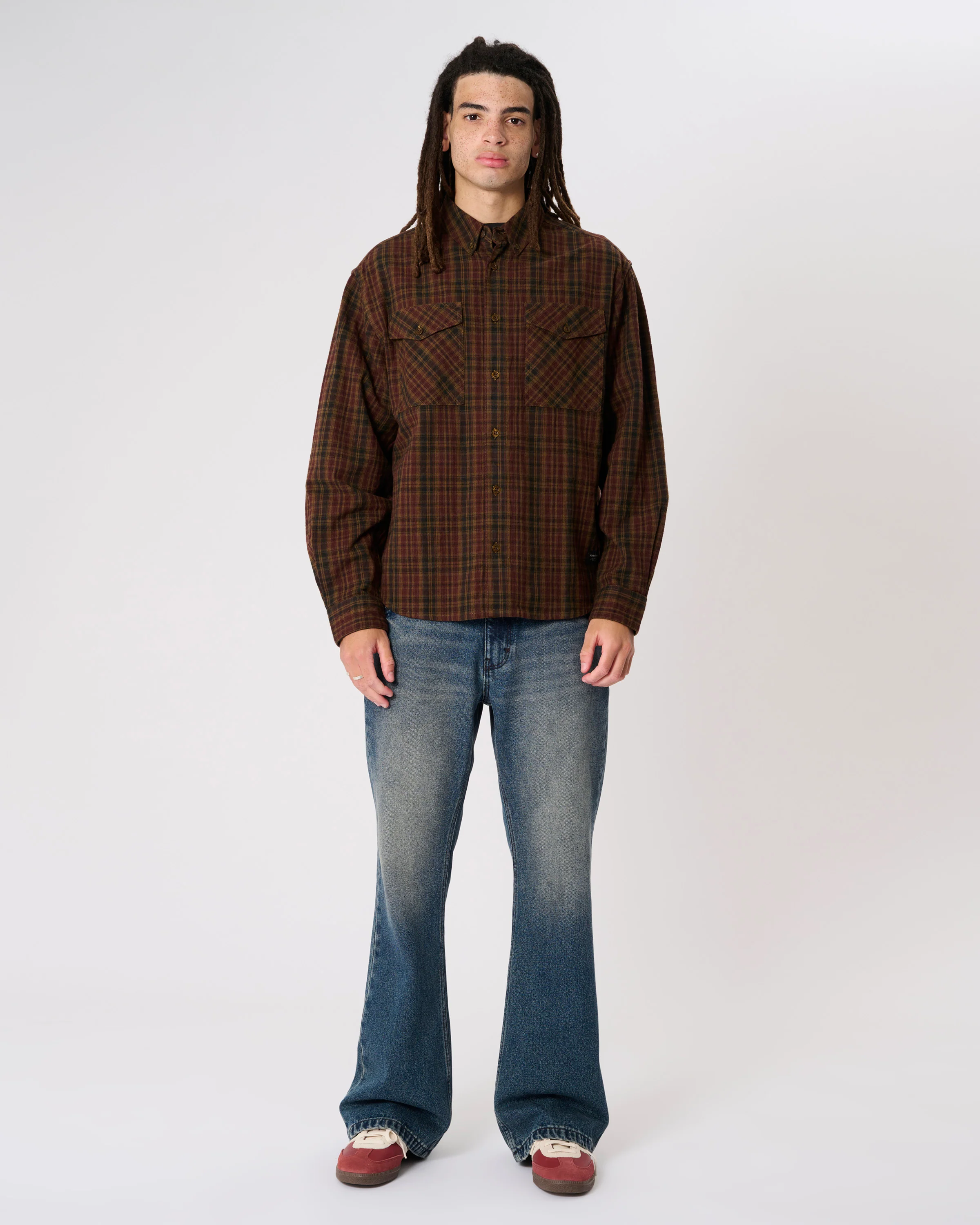 Mickey Check Long Sleeve Shirt - Image 3