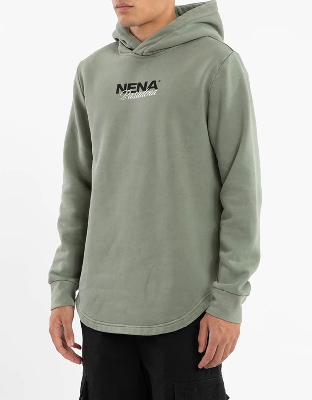 Neutral Dual Curved Hoodie - Image 3