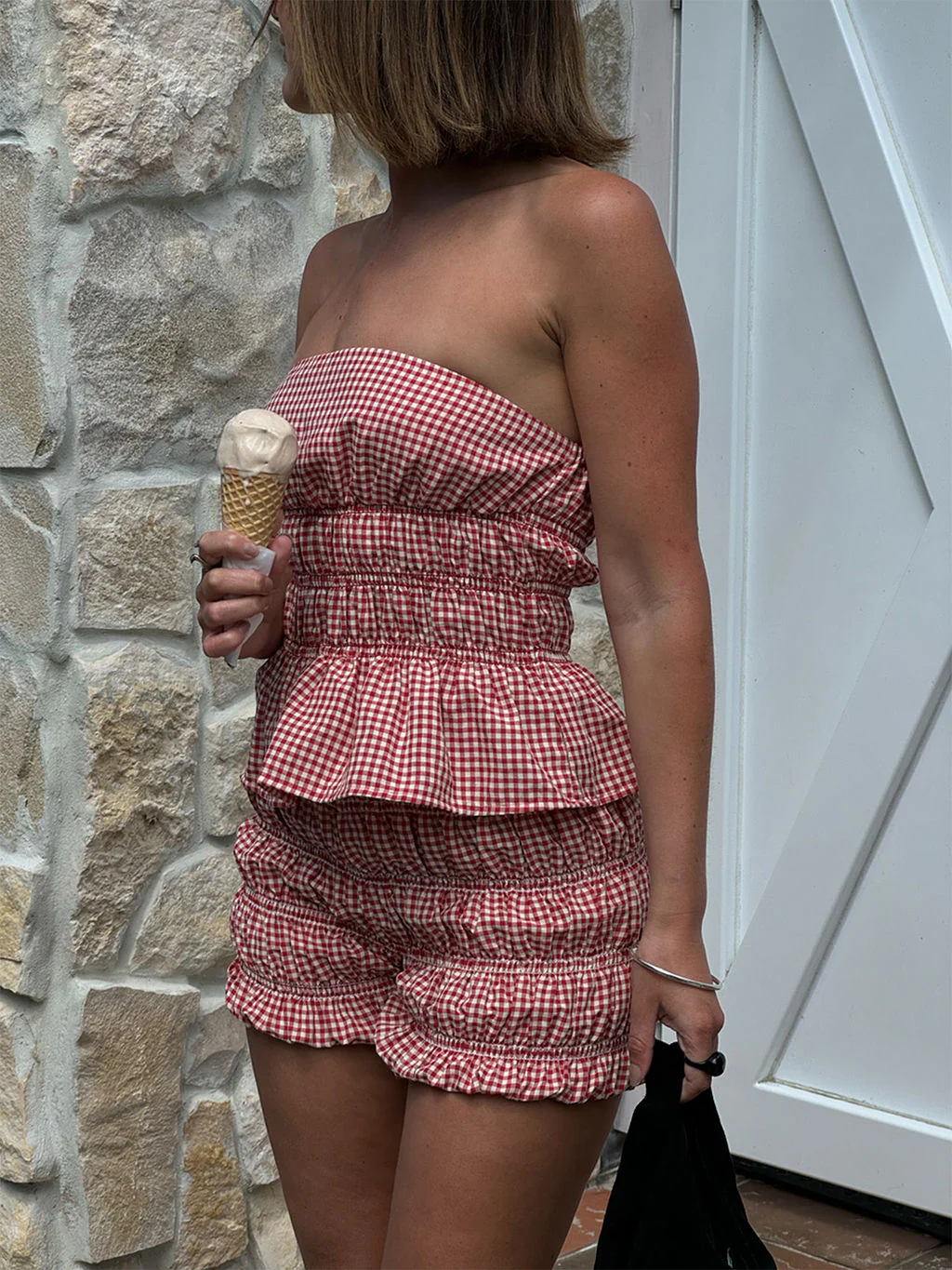 Paloma Smocked Bloomer Short - Image 5