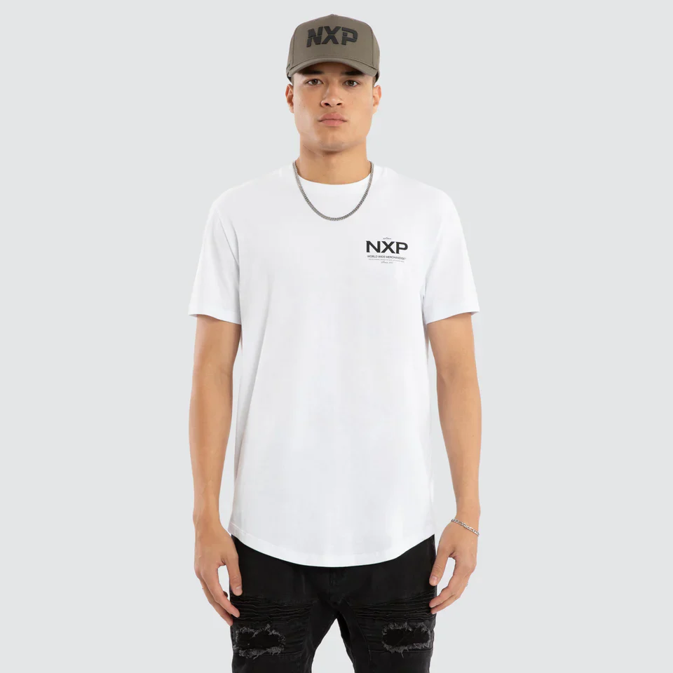 Peak Dual Curved Tee