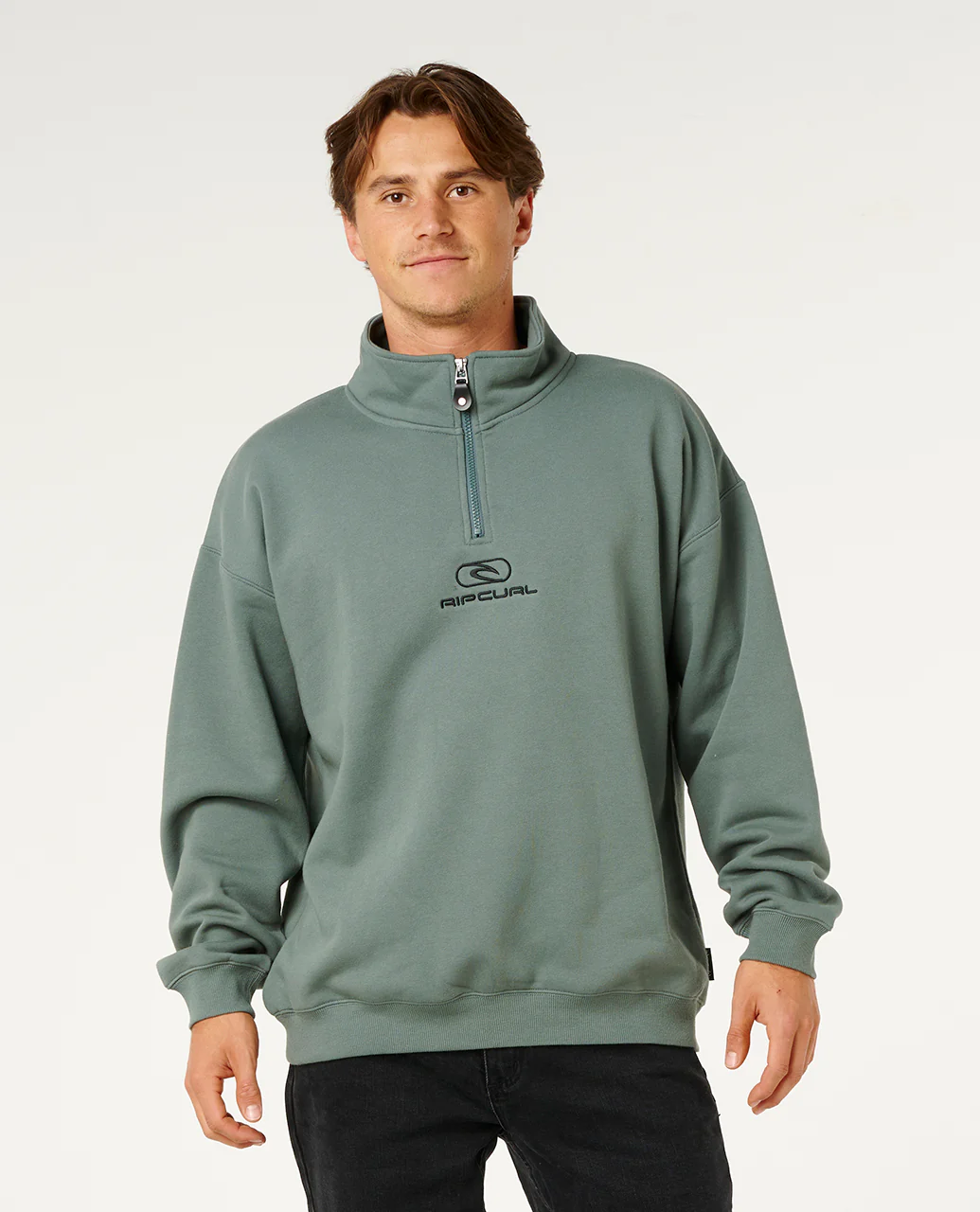 Pill Icon 1/4 Zip Crew - Image 2