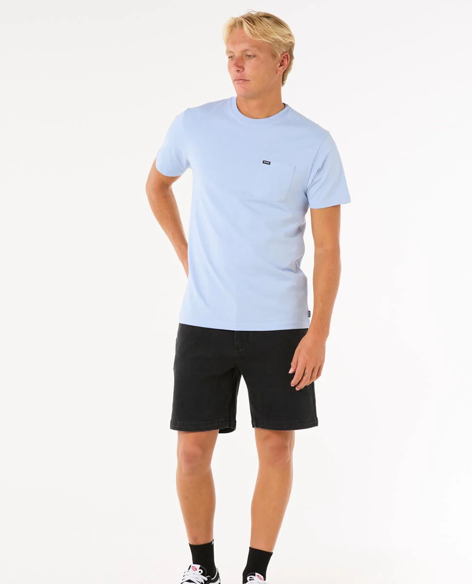Plain Pocket Tee - Image 4