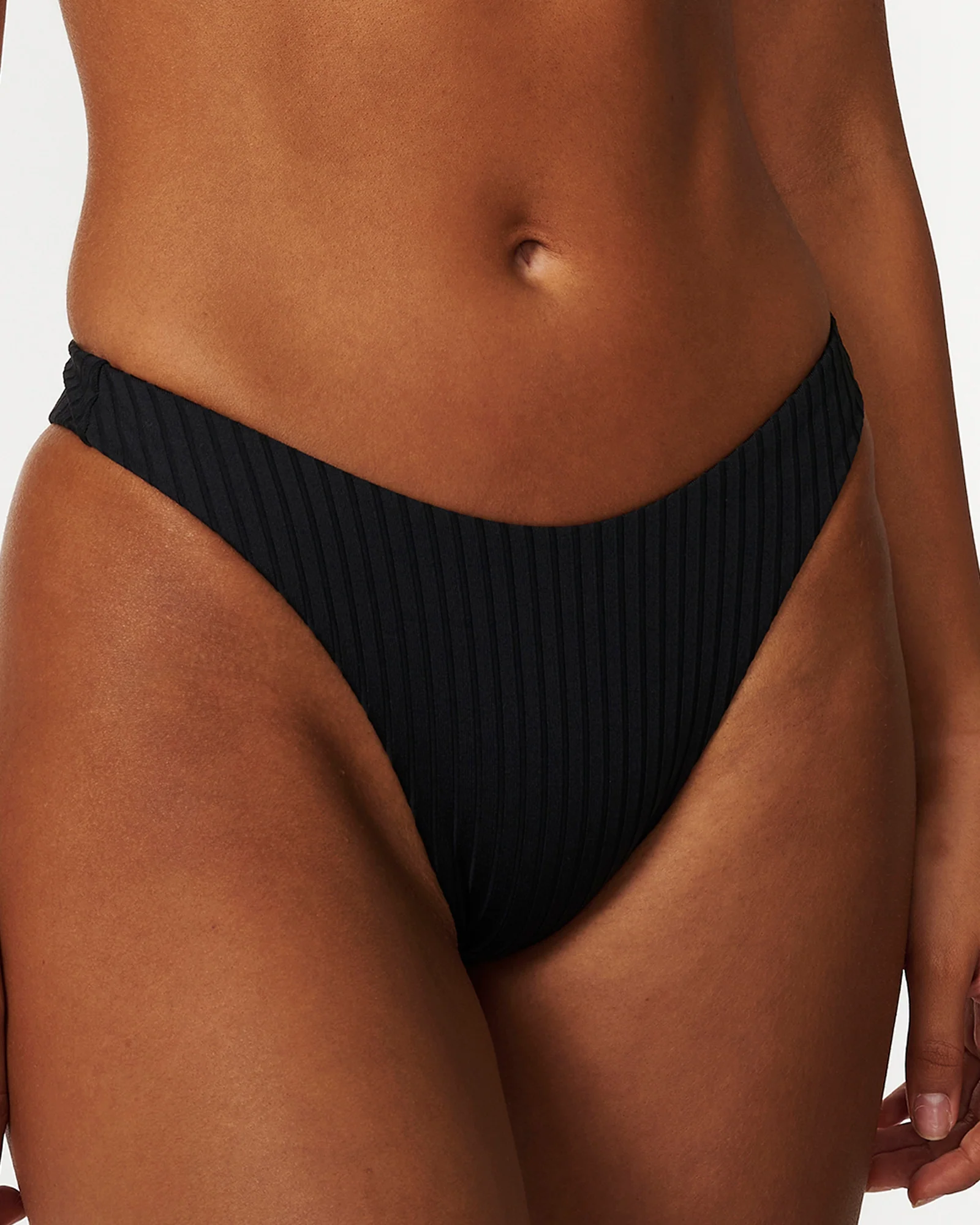 Premium Surf High Leg Skimpy Coverage Bikini Bottoms - Image 5