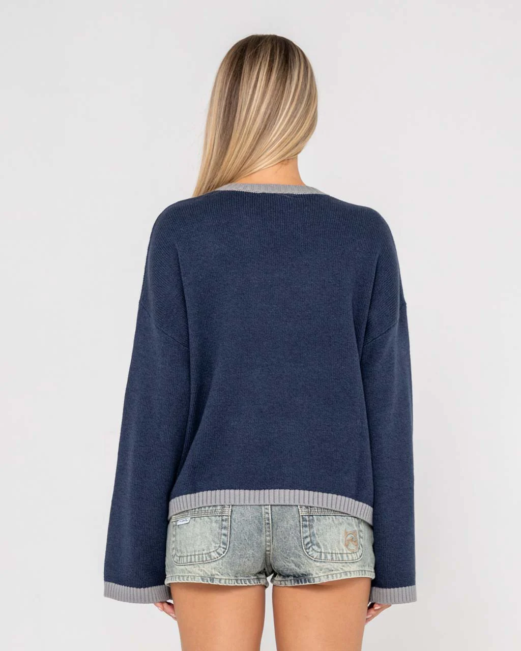 Rider Relaxed Crew Neck Knit - Image 3