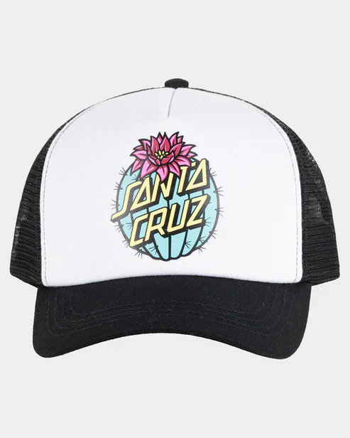 Kids Cactus Dot Trucker Cap