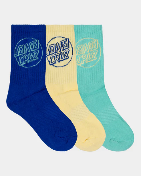 Kids Opus Dot Crew Sock 3 Pack