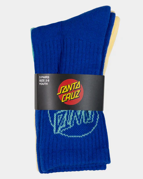 Kids Opus Dot Crew Sock 3 Pack - Image 2
