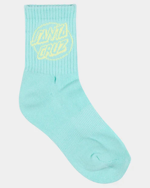Kids Oval Dot Mid Socks 4 Pack - Image 2