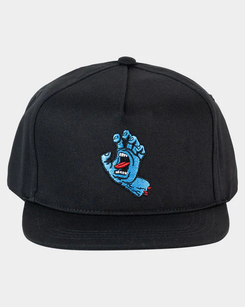 Screaming Hand Boys Snapback Cap - Image 3