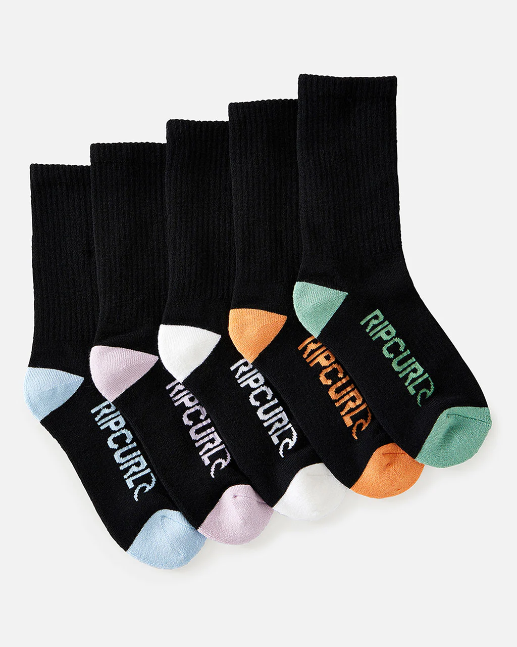 Kids School Crew Sock 5 Pack