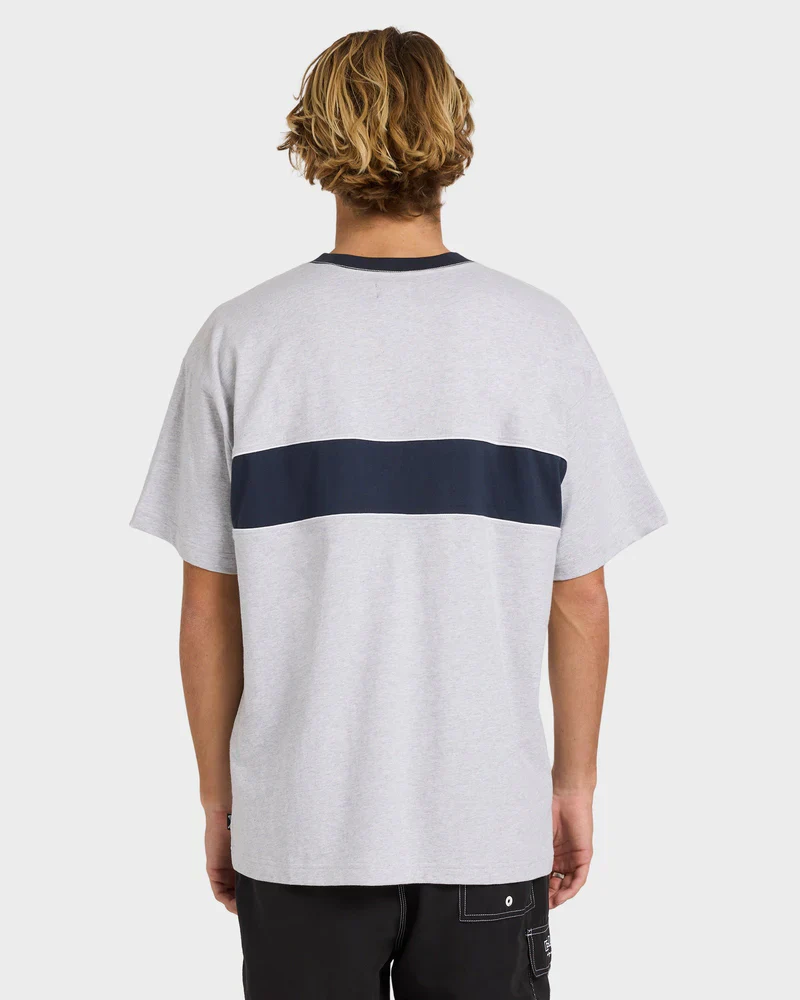 Mens Script Panel T-Shirt - Image 3